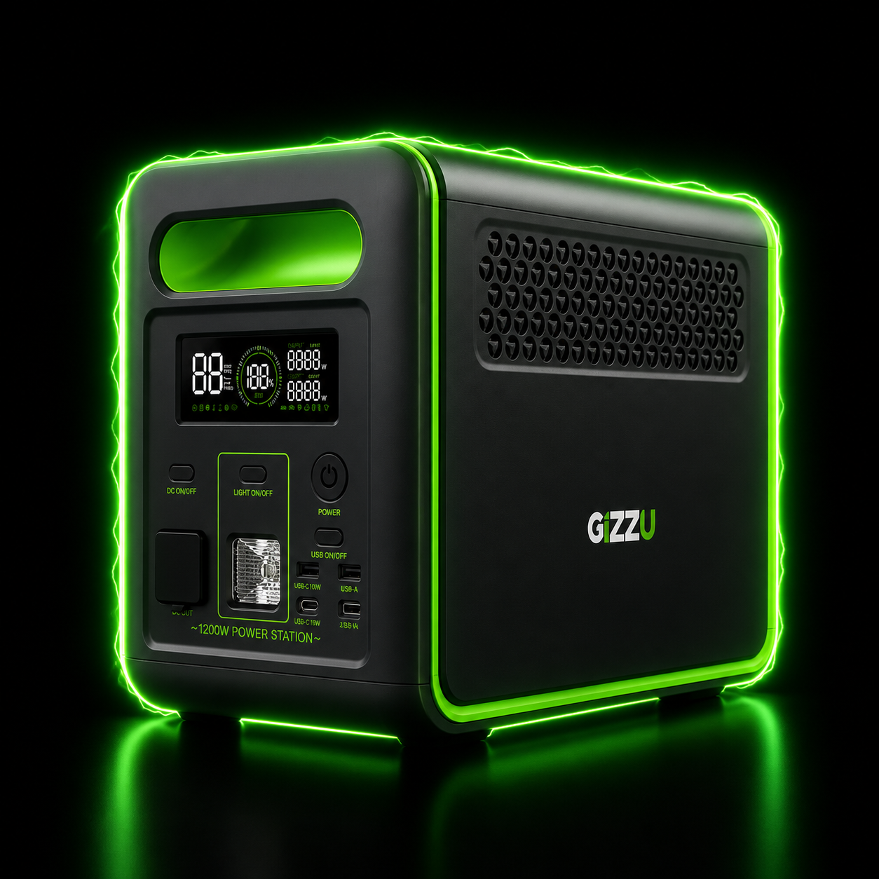 GIZZU HERO MAX 1024WH/1000W UPS Power Station