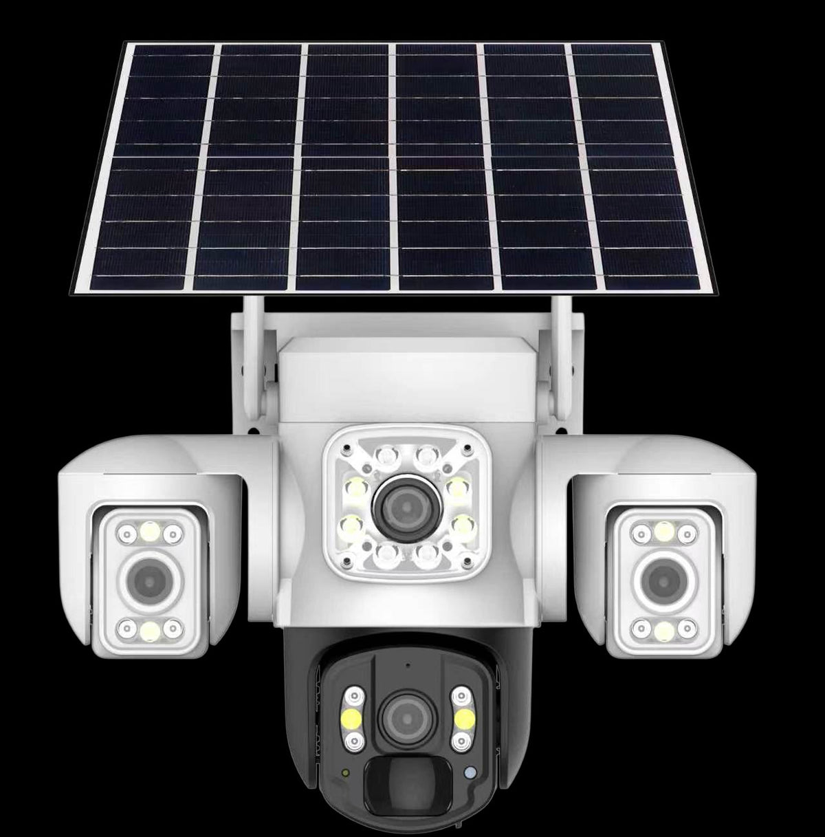 Sentinel 6MP Triple-Lens 4G Solar PTZ Security Camera - B6G
