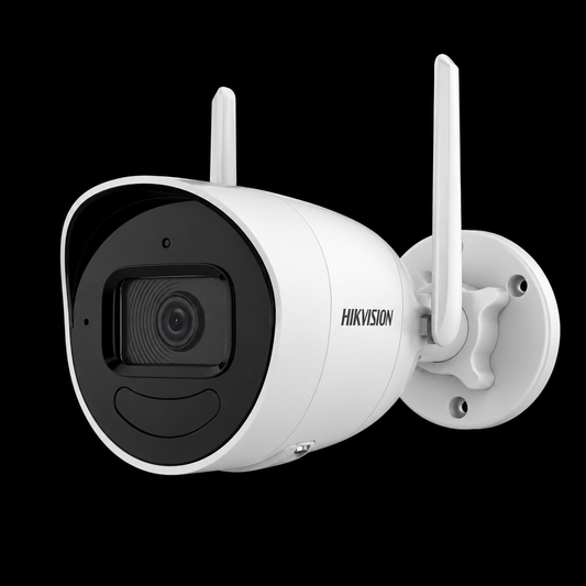 Hikvision Bullet Wireless Outdoor Security Camera, 2.8mm Lens, 2MP
