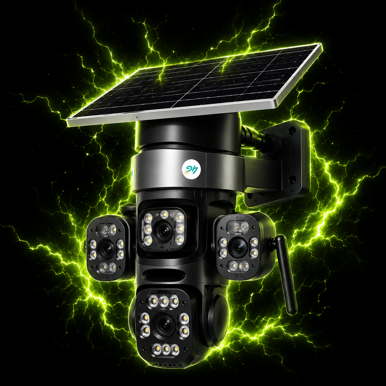 3-Lens Solar Security Camera - 🚚🇿🇦FREE DELIVERY NATIONWIDE