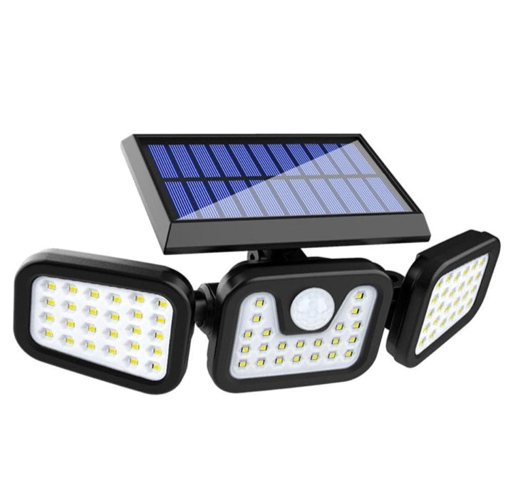 74-LED Solar 3 Head Wall Lamp 🔥Launch Special!!🔥