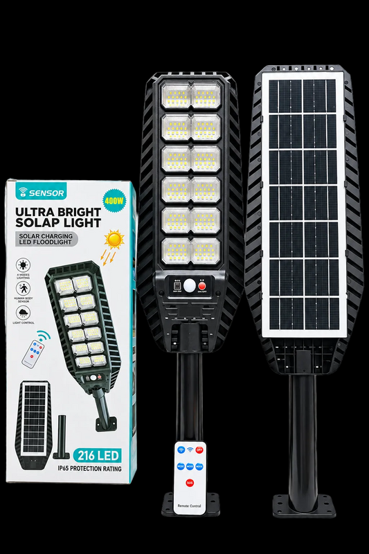 Ultra Bright 400W Solar LED Floodlight / Street Light