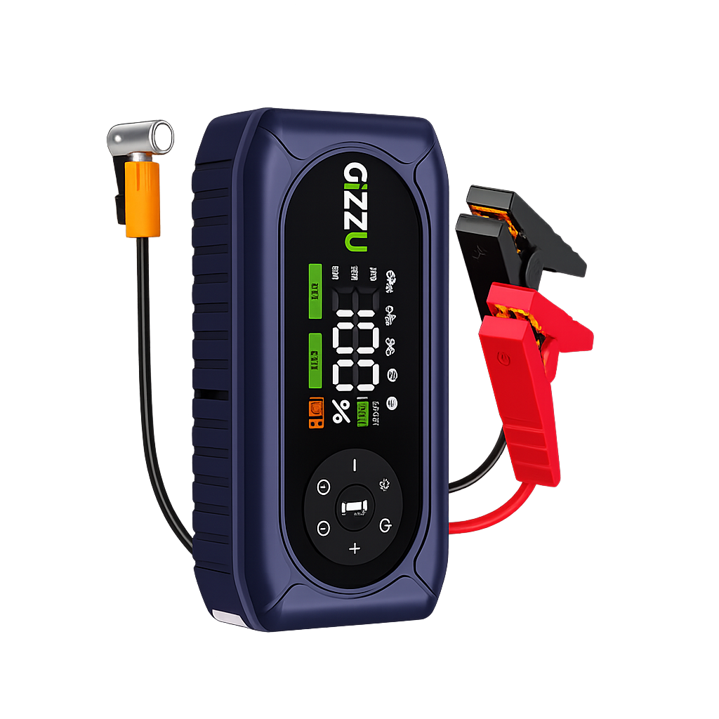 4-in-1 Jump Starter & Air Compressor